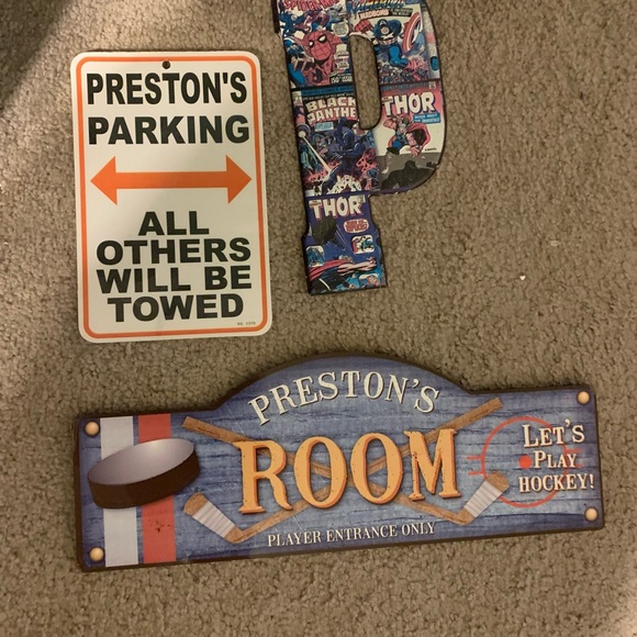 Preston name decor super heros - Picture 2 of 3